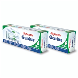Dispenser di sacchi frigo Genius con clips adesive Peter Pan Plast co