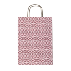 Borsa shopper Rex-Sadoch Allegra in carta erba formato 36x12x41 cm -