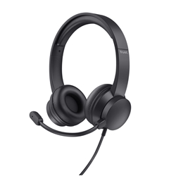 Cuffie Trust Hs-150 con microfono per PC nero