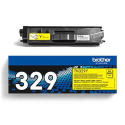 Toner originale Brother serie 329 - altissima resa - giallo - TN-329Y