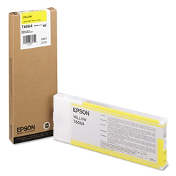 Cartuccia originale Epson T6064 - inkjet - alta capacità - giallo - C13T606400 
