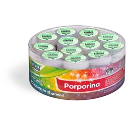 Porporina Lebez Dekor Line in barattolo 15 g - colori assortiti - conf. 12