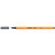 Fineliner Stabilo Point 88® 0,4 mm grigio di payne 88/98- conf. 10