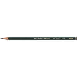 Matita di grafite Faber-Castell CASTELL 9000 6H - 119016- conf. 12