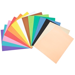 Foam in gomma Nikoffice EVA formato A4 colori assortiti non adesivo - conf. 50