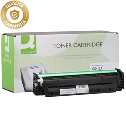 Toner Q-Connect rigenerato HP CE412A giallo - K15582QC