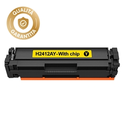 Toner compatibile con HP W2412A (216A) giallo - H2412AY-With chip