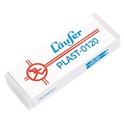 Gomma plastificata Laufer trasparente - conf. 20