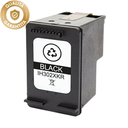 Cartuccia compatibile con HP 302XL - F6U68AE - colore nero IH302XKR