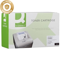 Toner Q-Connect rigenerato HP CE400X nero - K15537QC