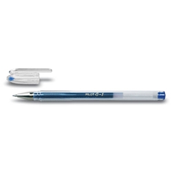 Penna a sfera gel Pilot G-1 punta fine 0,7 mm blu - 001666- conf. 12