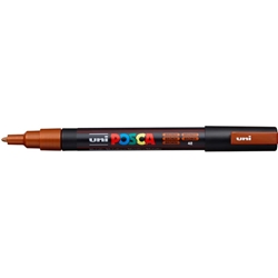 Marcatore a tempera Posca Uni-Ball punta tonda 0,9-1,3 mm bronzo M PC3M BR