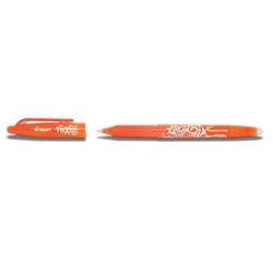 Penna a sfera cancellabile Pilot Frixion Ball punta 0,7 mm arancio - 006598- conf. 12