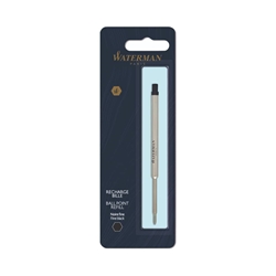 Refill penna a sfera Waterman in blister - punta fine - nero - 1964017