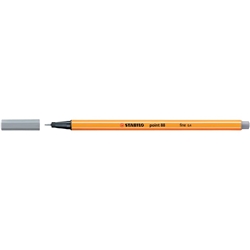 Fineliner Stabilo Point 88® 0,4 mm grigio medio 88/95- conf. 10