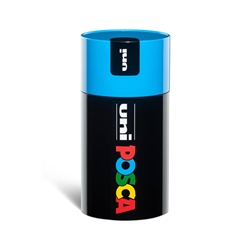 Gift Box marcatore a tempera punta media colori assortiti Uni Posca tappo barattolo azzurro - M 84008639- conf. 18