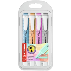 Image of Evidenziatori Swing Cool Pastel Stabilo conf. 4 colori assortiti031