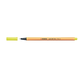 Fineliner Stabilo Point 88® 0,4 mm giallo neon 88/024- conf. 10