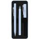 Set stilografica e sfera Faber-Castell Grip 2010 colore blu cielo 201524