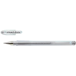 Penna a sfera gel Pilot G-1 punta fine 0,7 mm argento - 001682- conf. 12