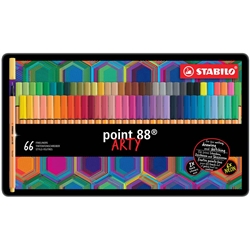 Fineliner Stabilo Point 88® 0,4 mm - conf. 66
