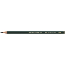 Matita di grafite Faber-Castell CASTELL 9000 6B - 119006- conf. 12