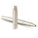 Penna roller monocromatica Parker punta fine nero finitura champagne 2172955