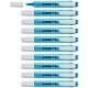 Evidenziatori Swing Cool Fluo Stabilo blu - 275/31- conf. 10