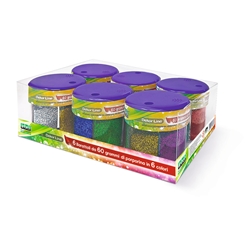 Porporina Lebez Dekor Line in barattolo 60 g - colori assortiti - conf. 6