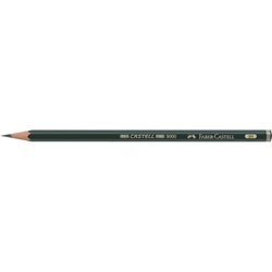 Matita di grafite Faber-Castell CASTELL 9000 3H - 119013- conf. 12