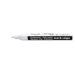 Marcatore a gesso liquido Lyra bianco p. tonda 2-4 mm L4410001