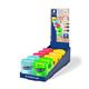 Temperamatite Staedtler a 2 fori con serbatoio colori assortiti - 513 006- conf. 10