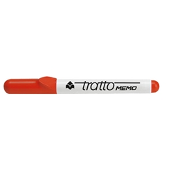 Marcatore per lavagne bianche Tratto Memo p. tonda rosso F854002- conf. 12