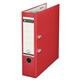 Registratore Leitz 180° - senza custodia - commerciale - dorso 8 - 23x30 cm - rosso