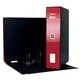 Registratore a leva - Dox2 Esselte - protocollo - 28,5x35 cm - dorso 8 cm - rosso
