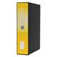 Registratore a leva - Dox2 Esselte - protocollo - 28,5x35 cm - dorso 8 cm - giallo