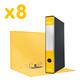 Registratori Oxford Esselte - commerciale - dorso 5 - 23x30 cm - giallo - conf. 8