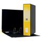 Registratore a leva - Dox2 Esselte - protocollo - 28,5x35 cm - dorso 8 cm - giallo