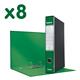 Registratori Oxford Esselte - protocollo - dorso 5 - 23x33cm - verde - conf. 8