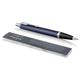 Penna a sfera Parker IM punta M inchiostro blu Parker Blue GT 1931668