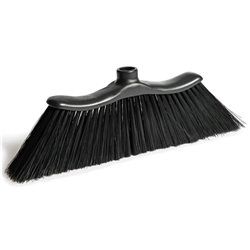 Scopa per interni ed esterni - Perfetto Factory Onda - 37x4x12 cm - nero
