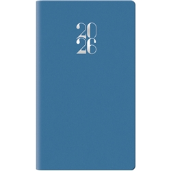 Image of Agenda settimanale 2026 - A4 - gommato - azzurro031