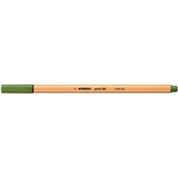 Fineliner Stabilo Point 88® 0,4 mm verde mimetico 88/35- conf. 10