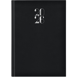 Image of Agenda 2026 settimanale gommato 17x24 cm- nero031