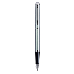 Penna stilografica Waterman Hemisphere GT inchiostro blu Waterman Stainless Steel CT - S0920430