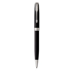 Penna a sfera Parker Sonnet punta M inchiostro nero Matte Black CT 1931524