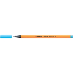 Fineliner Stabilo Point 88® 0,4 mm azzurro neon 88/031- conf. 10