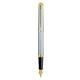Penna stilografica Waterman Hemisphere GT inchiostro blu Waterman Stainless Steel GT 23K - S0920330