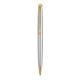 Penna a sfera Waterman Hemisphere GT inchiostro blu Waterman argento con finiture placcate in oro - S0920370