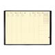 Agenda settimanale 2026 - Quo Vadis Affari Prestige Silk - 16x24 cm - nero